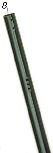 CRG Axle 30MM 950 black Medium